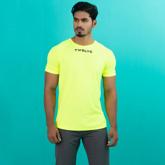 Mens Yellow Flour T-shirt
