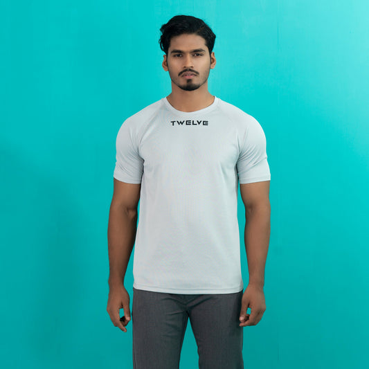 MENS T-SHIRT-LIGHT GREY