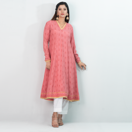 Ladies Kurty- Coral