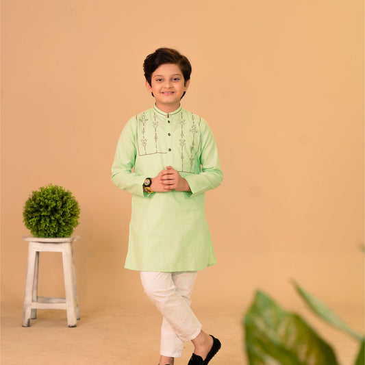 Boys Embroidery Panjabi-Past