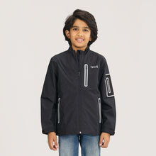 Load image into Gallery viewer, Boys Black Bomber Jacket
