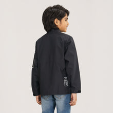 Load image into Gallery viewer, Boys Black Bomber Jacket
