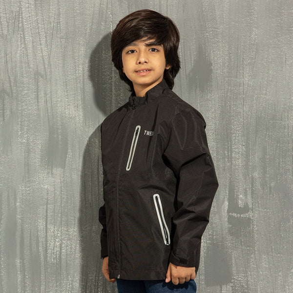 Boys Bomber Jacket- Black 1