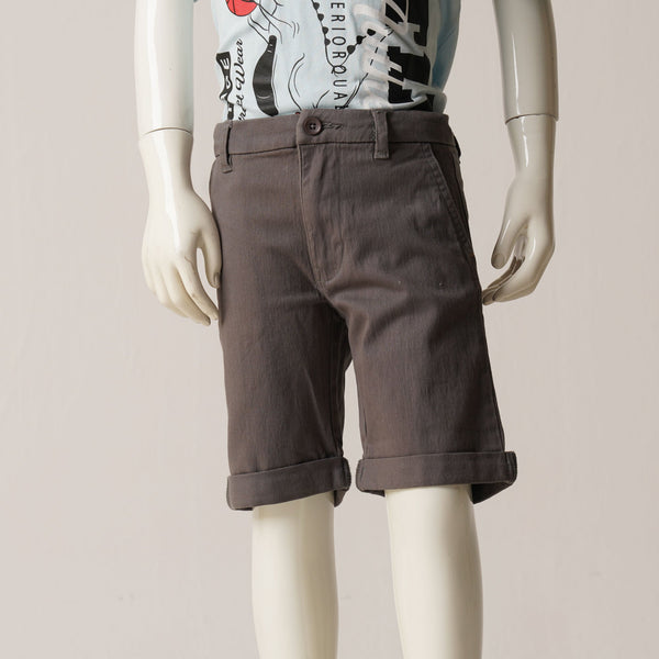 BOYS SHORT PANT-GREY 1