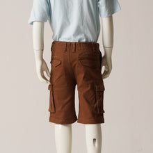 Load image into Gallery viewer, SHORT CARGO PANT-MUSTARD
