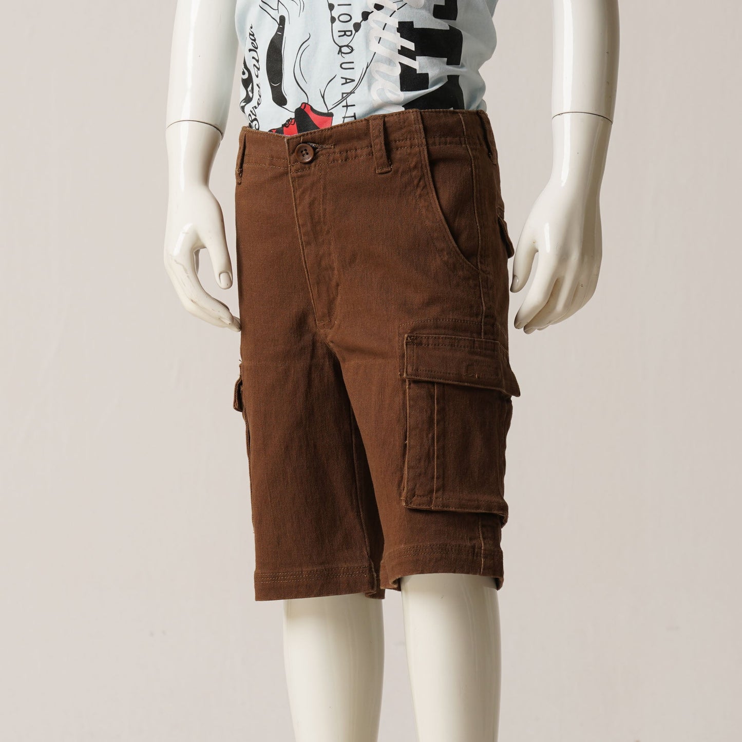 SHORT CARGO PANT-BUTTER NUT