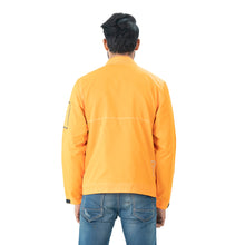 Load image into Gallery viewer, MENS BOMBER JACKET- ORANGE
