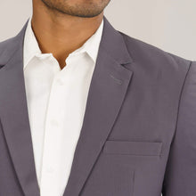 Load image into Gallery viewer, Mens Gray Slim Fit Blazer
