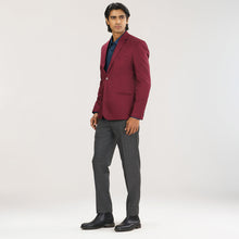 Load image into Gallery viewer, Mens Maroon Blazer
