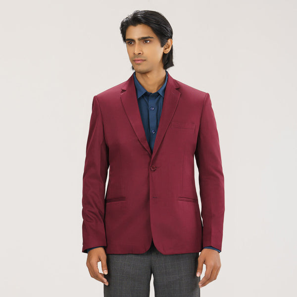 Mens Maroon Blazer