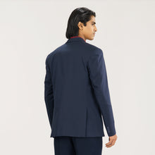 Load image into Gallery viewer, Mens Navy Slim Fit Blazer
