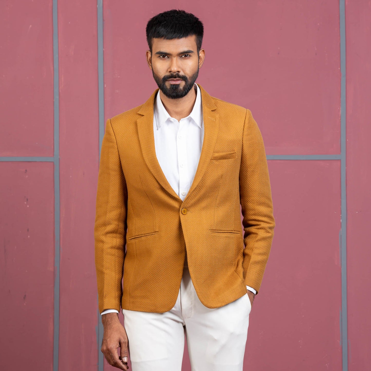 Mens Blazer- Russet