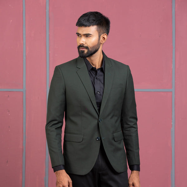 MENS BLAZER- GREEN