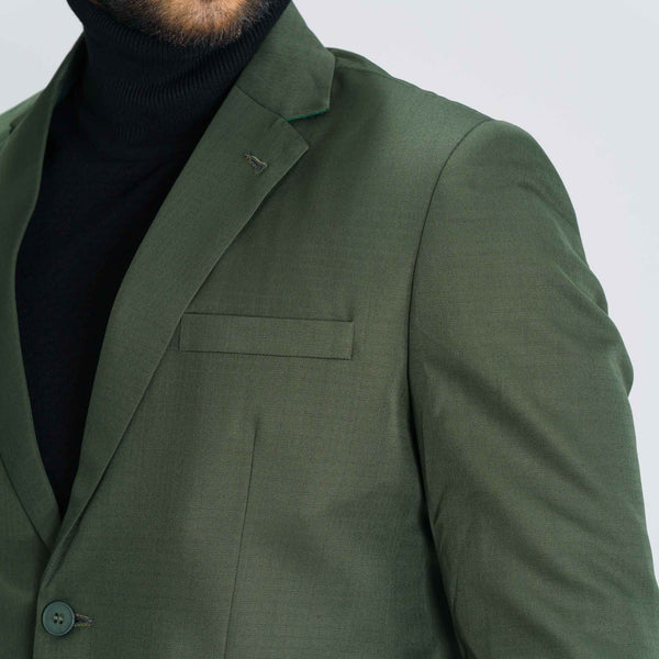 Mens Deep Green Blazer