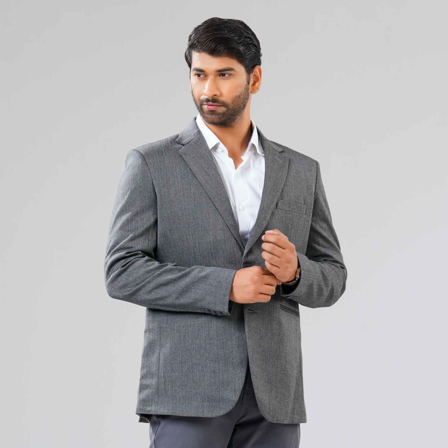 Men's Charcoal Blazer