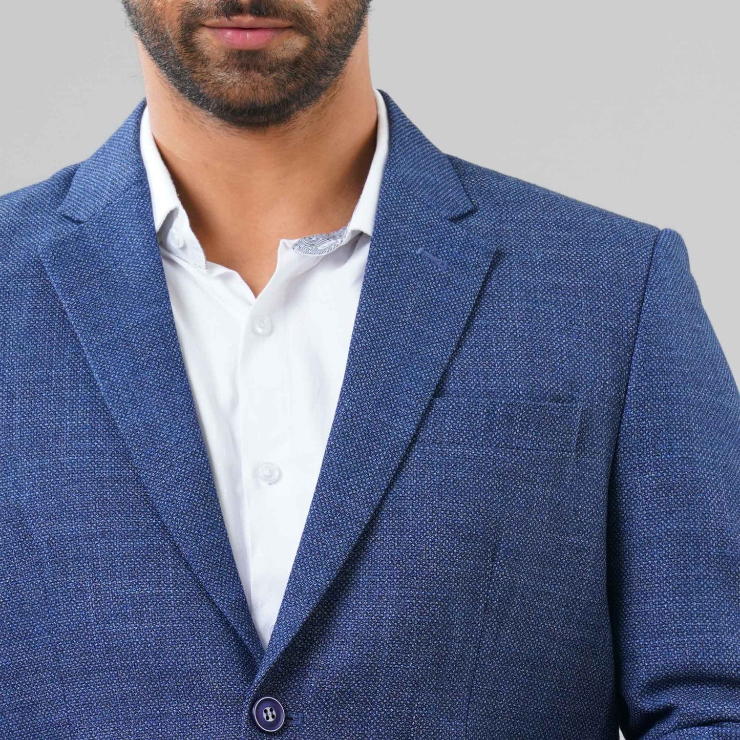 Men Blue Blazer