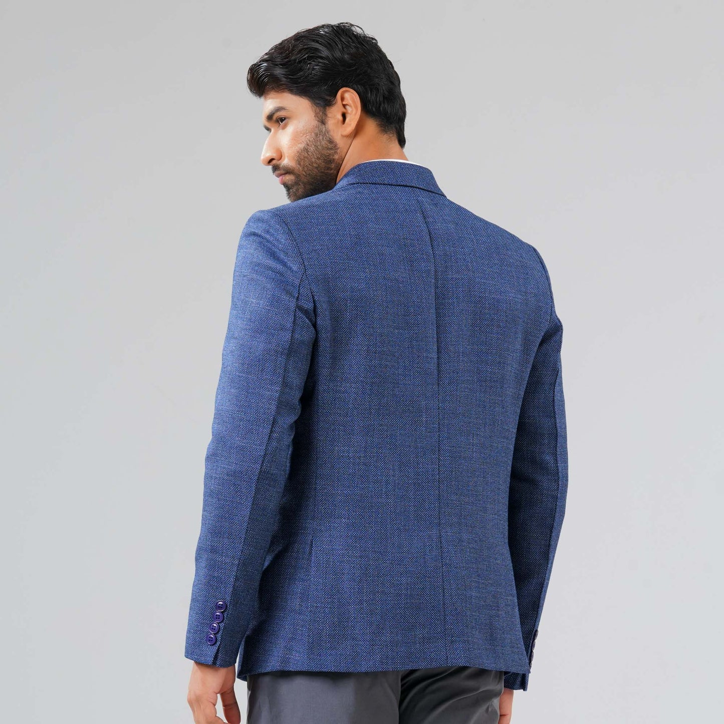 Men Blue Blazer