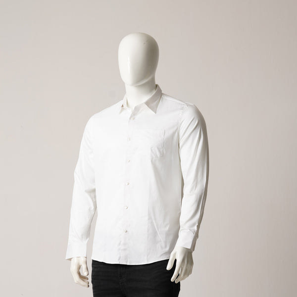 MENS FORMAL SHIRT-WHITE