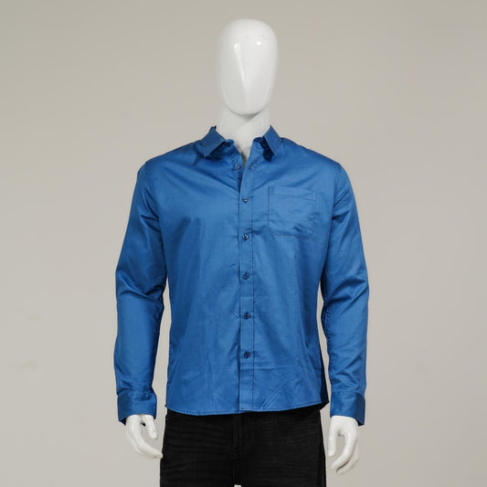 Mens Blue Formal Shirt