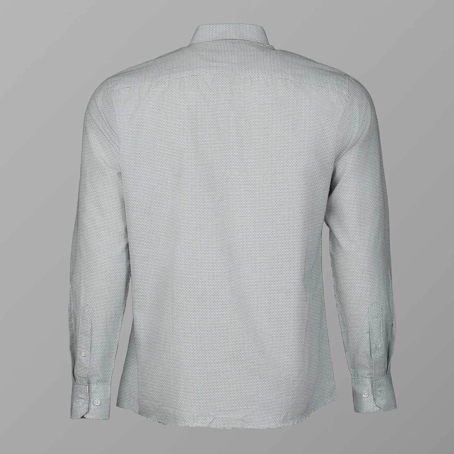 Mens Black Check Formal Shirt