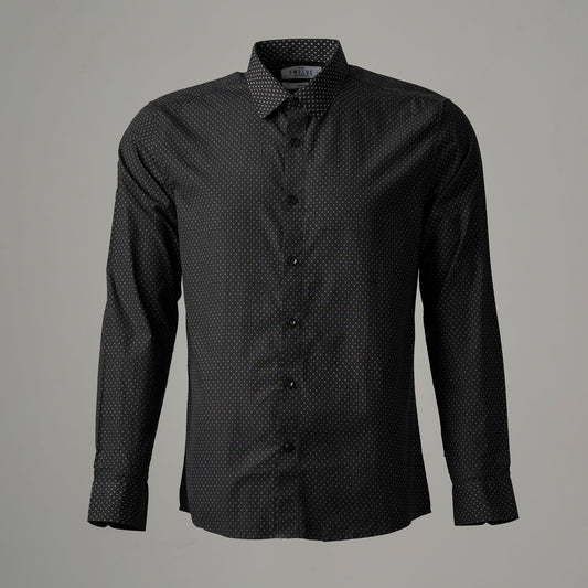 Mens Black Formal Shirt