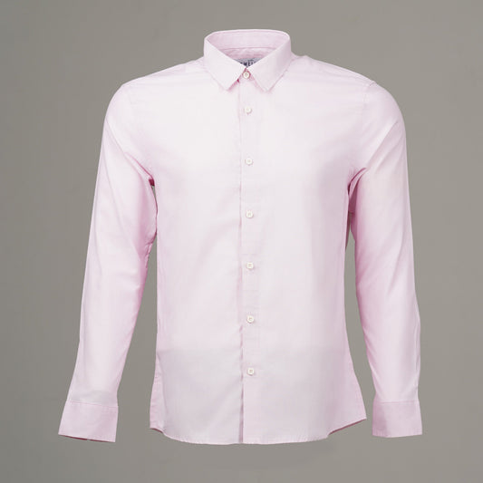 Mens Pink Formal Shirt