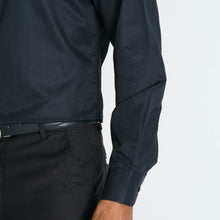 Load image into Gallery viewer, MENS FORMAL SHIRT-BLACK
