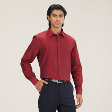 Load image into Gallery viewer, MENS FORMAL SHIRT-MAROON
