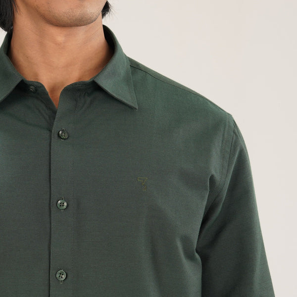 MENS FORMAL SHIRT-GREEN