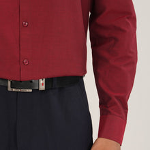 Load image into Gallery viewer, MENS FORMAL SHIRT-MAROON
