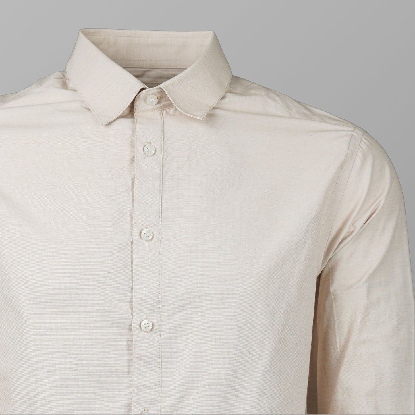 Mens Light Brown Formal Shirt
