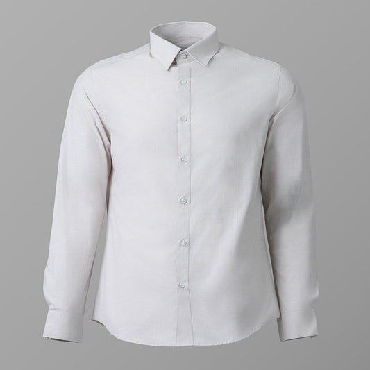 Mens Light Brown Formal Shirt
