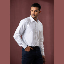 Load image into Gallery viewer, Men&#39;s White Formal Shirt
