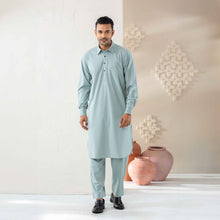 Load image into Gallery viewer, Men&#39;s Mint-Green Kabli Set
