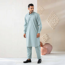 Load image into Gallery viewer, Men&#39;s Mint-Green Kabli Set
