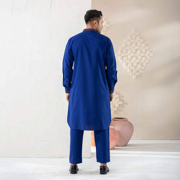 Men's Embroidered Kabli Set