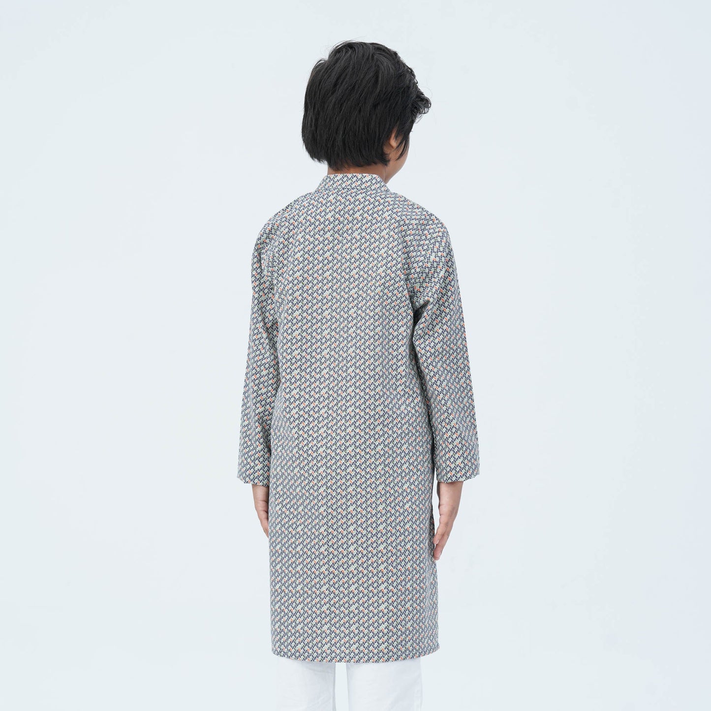 Boy's Green Blended Panjabi