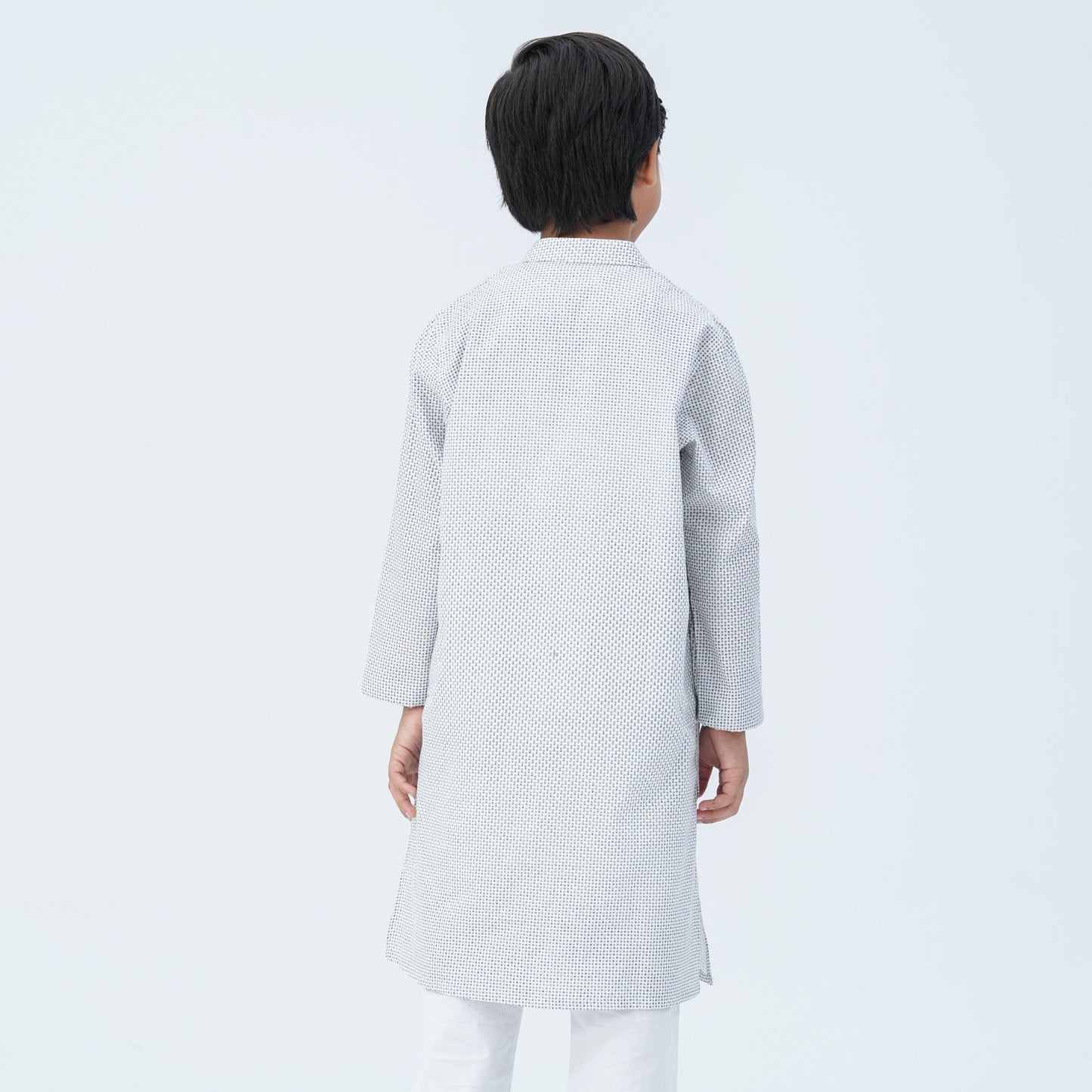 Boy's Brown Blended Panjabi