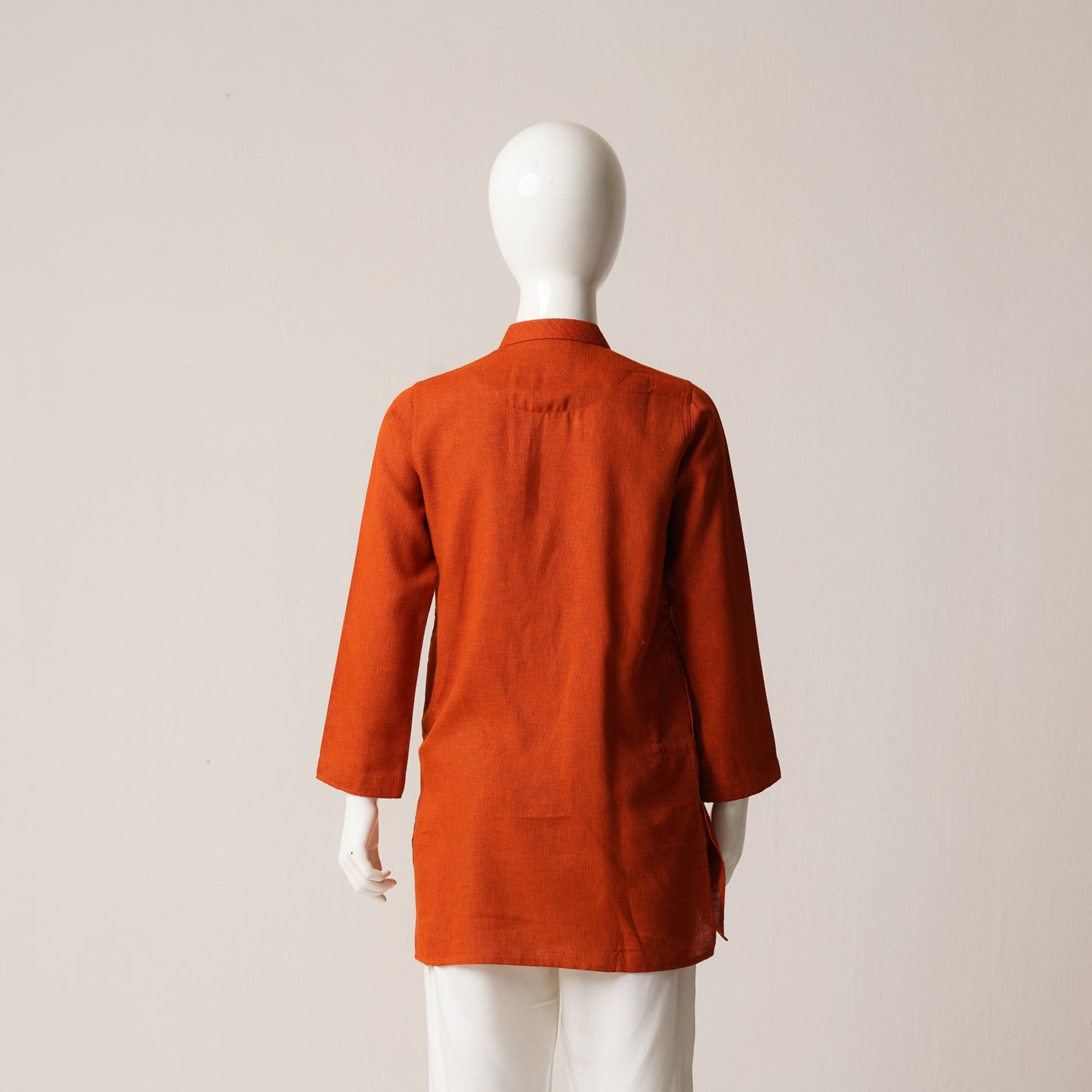BOYS BASIC PANJABI -ORANGE