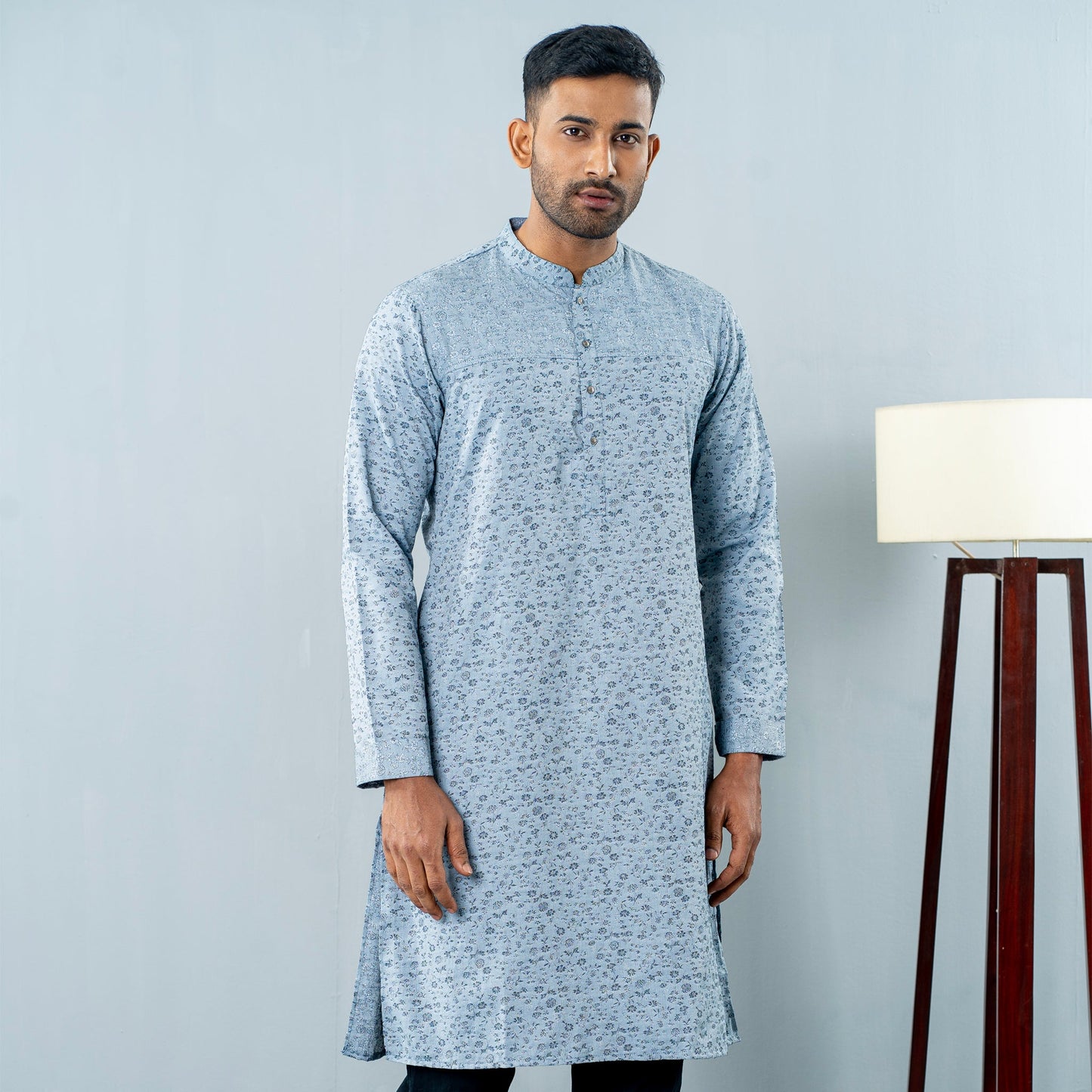 Mens Panjabi- Ash
