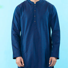 Load image into Gallery viewer, Men&#39;s Navy Panjabi
