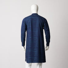 Load image into Gallery viewer, MENS BASIC PANJABI-NAVY
