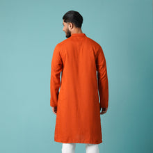 Load image into Gallery viewer, MENS BASIC PANJABI-ORANGE
