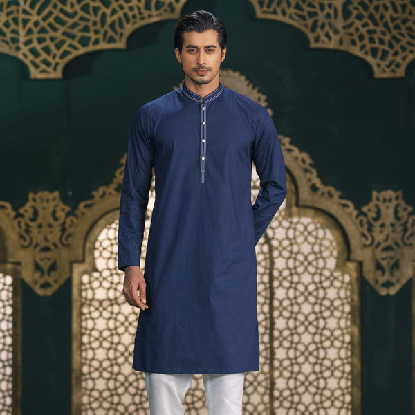 Men’s Navy Basic Panjabi