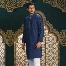 Load image into Gallery viewer, Men’s Navy Basic Panjabi
