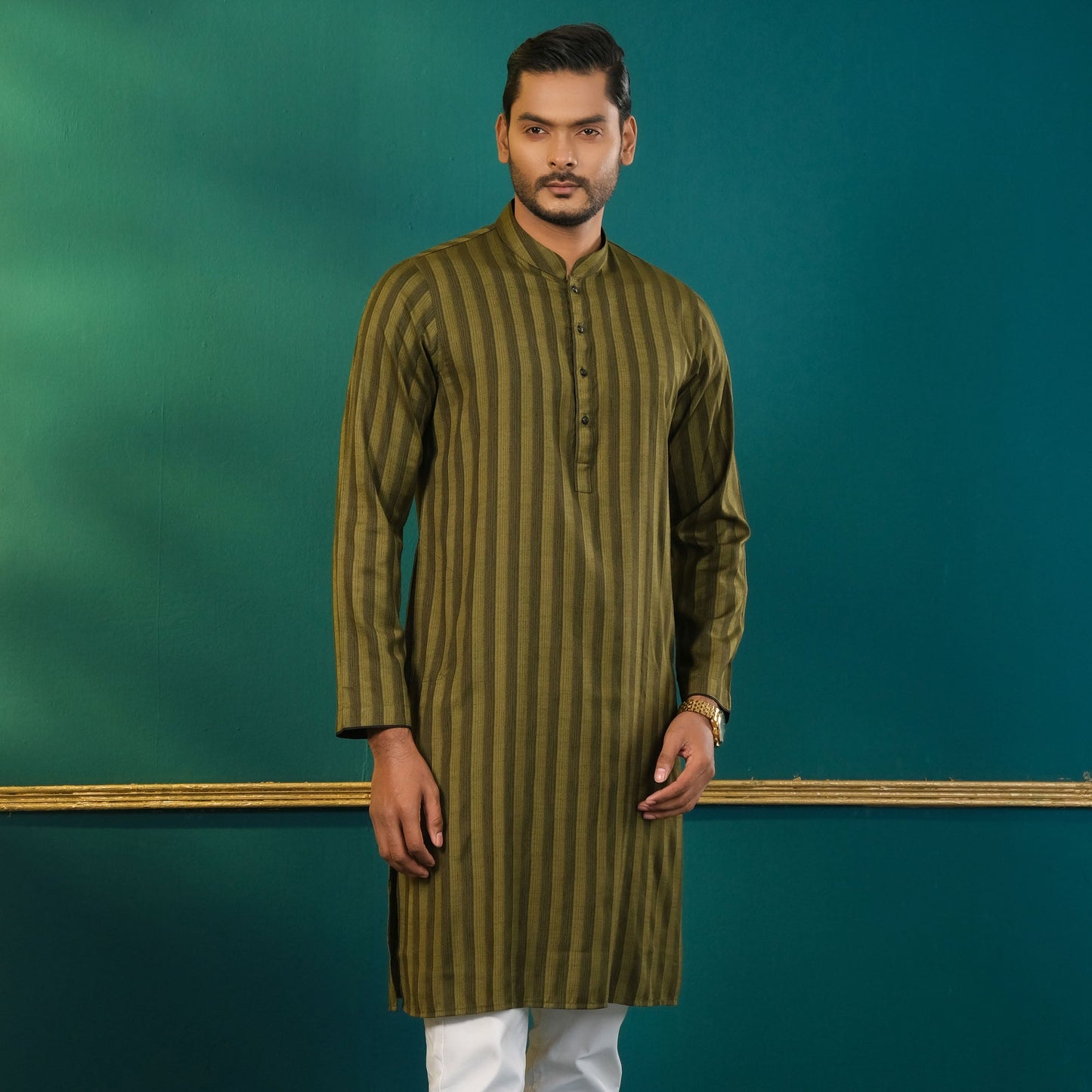 Mens Green Panjabi