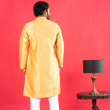 Load image into Gallery viewer, Men&#39;s Golden Embroidered Panjabi
