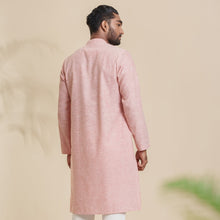 Load image into Gallery viewer, Men&#39;s Orange Embroidery Panjabi
