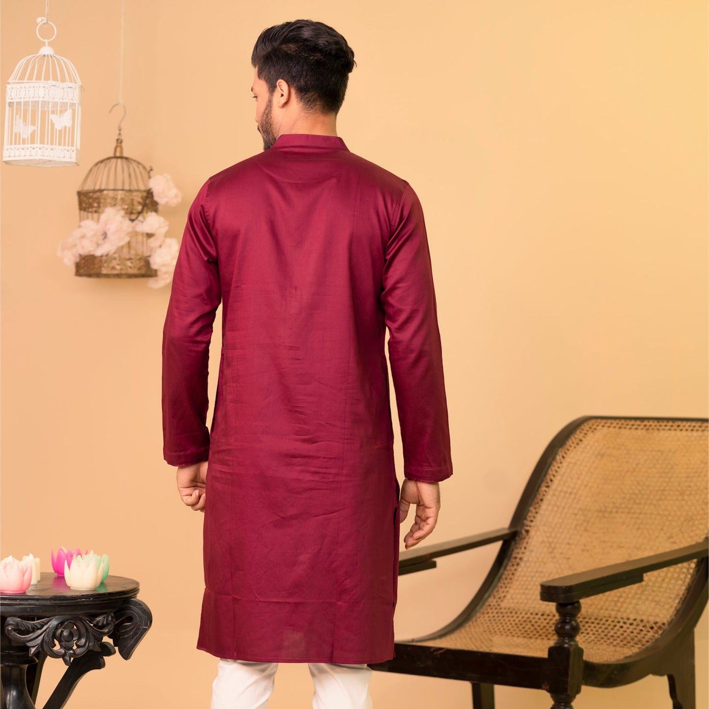 Mens Panjabi- Maroon