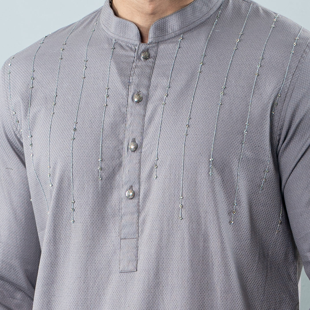 Mens Ash Panjabi